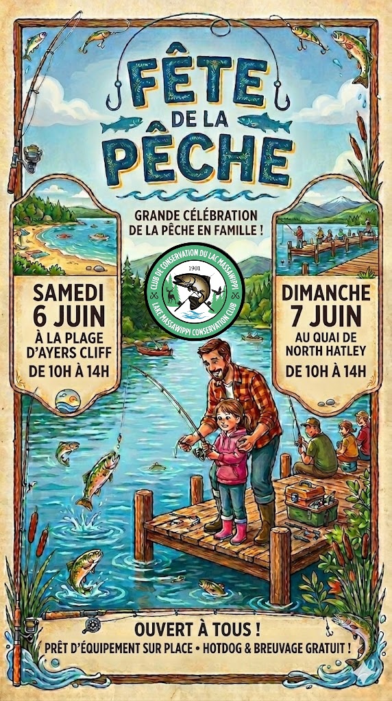 La Fête de la pêche est de retour à North Hatley